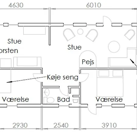 Awesome In Knebel With 3 Bedrooms, Sauna And Internet Tatil Evi *